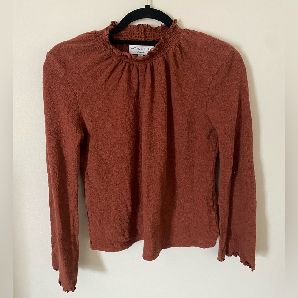 Texture and thread madewell long-sleeve